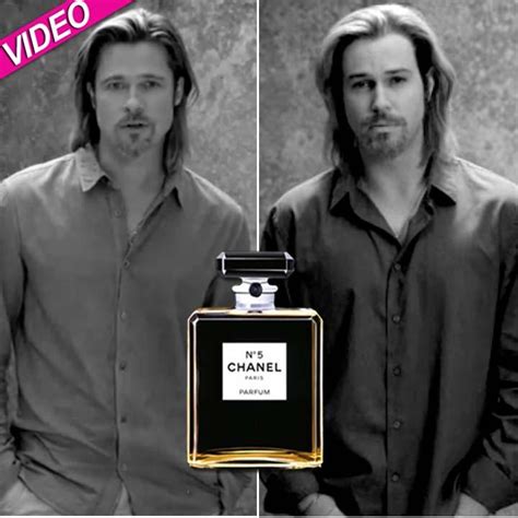 brad pitt chanel ad spoof